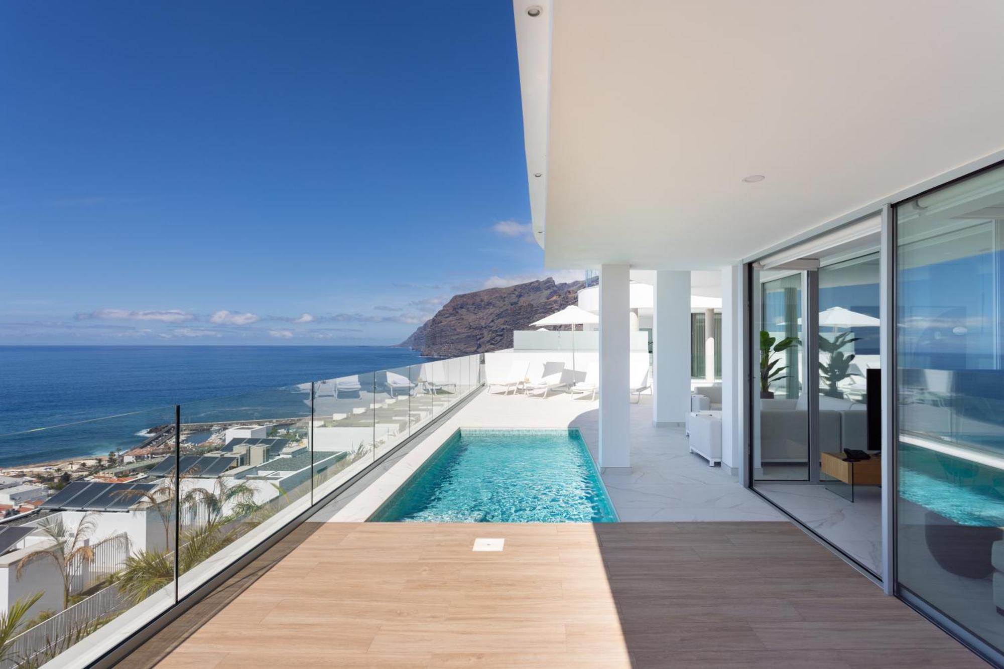 Crystal I Luxury Apartments By Enjoyahome Acantilado de los Gigantes Exteriér fotografie
