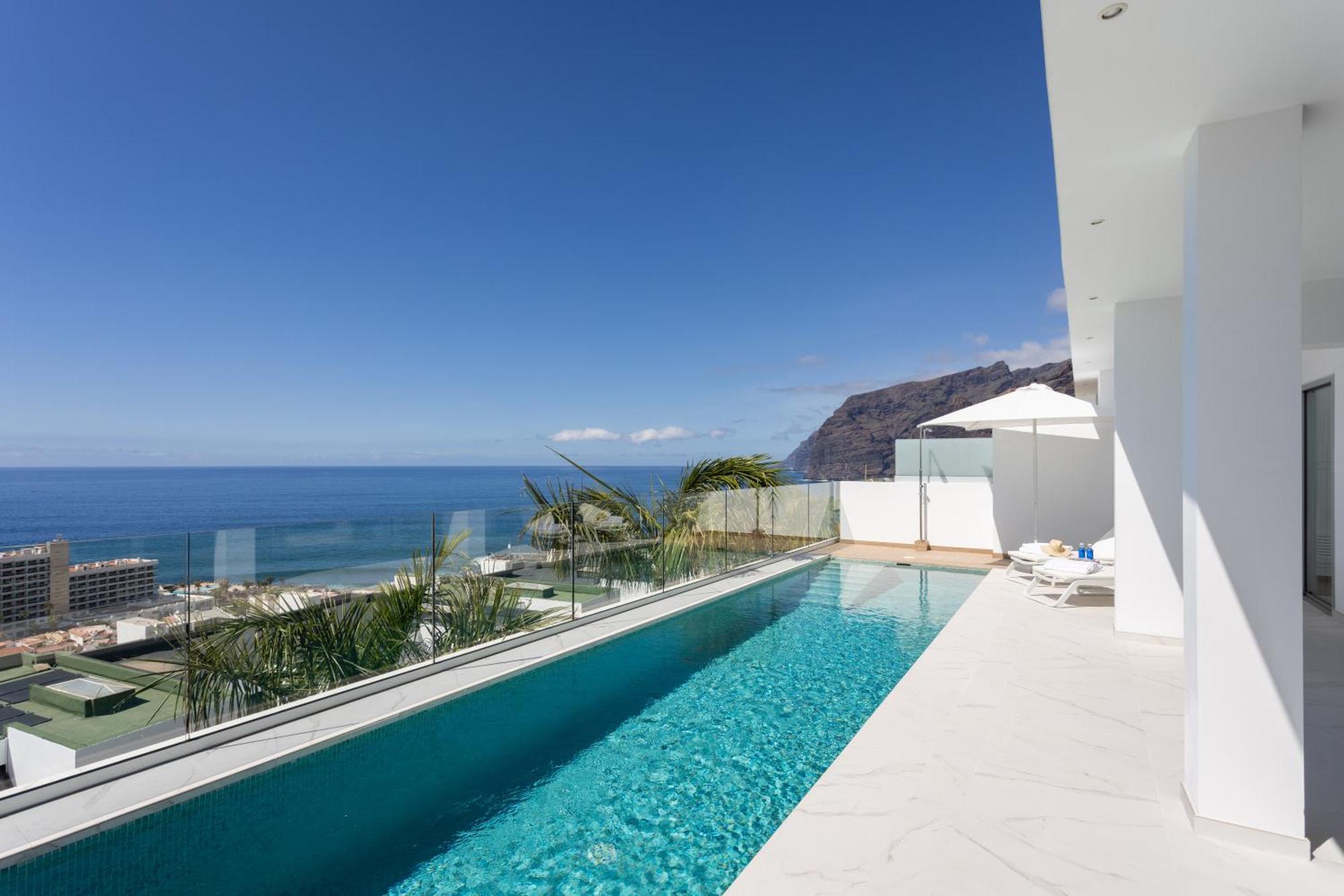 Crystal I Luxury Apartments By Enjoyahome Acantilado de los Gigantes Exteriér fotografie