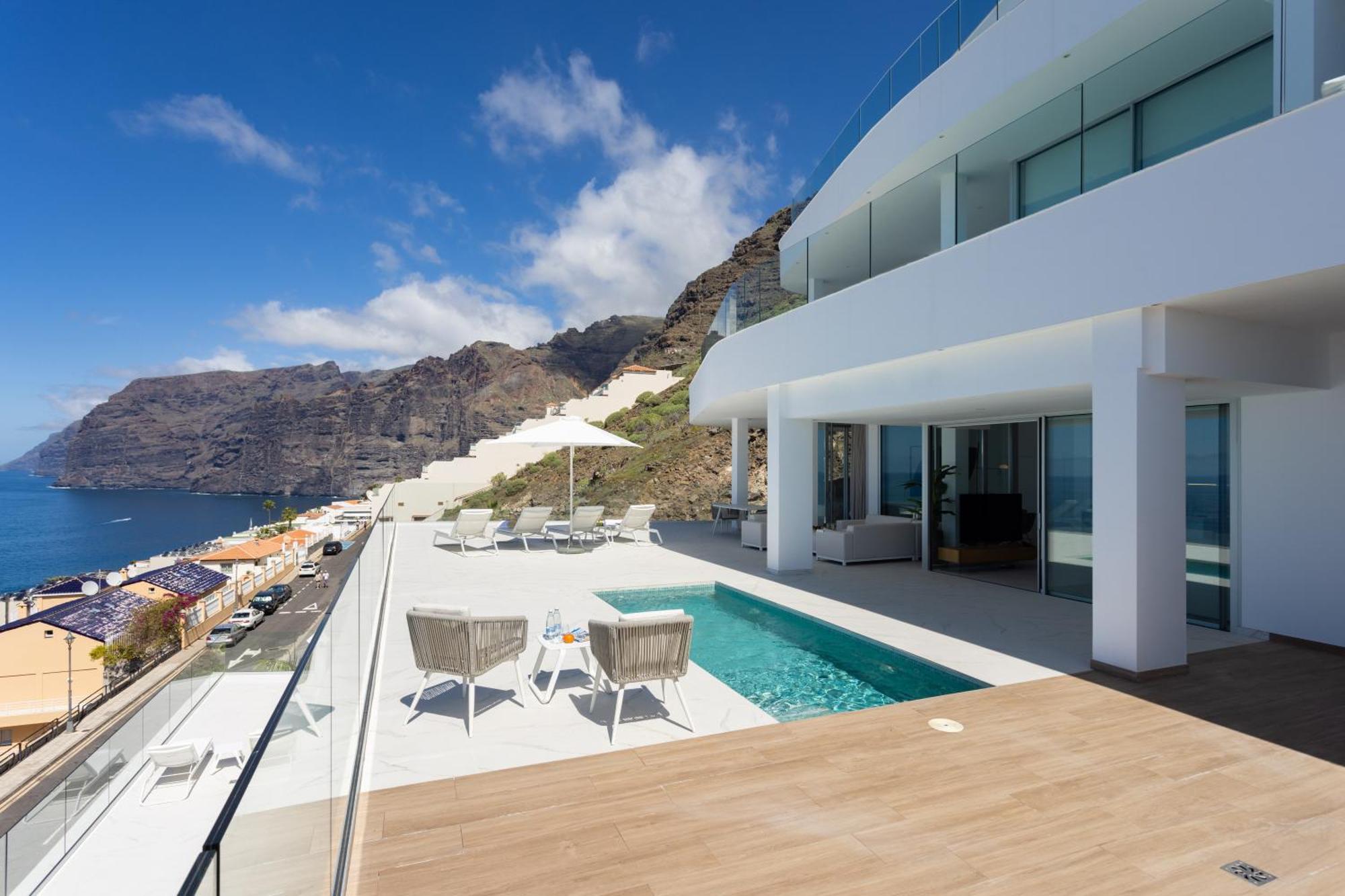 Crystal I Luxury Apartments By Enjoyahome Acantilado de los Gigantes Exteriér fotografie