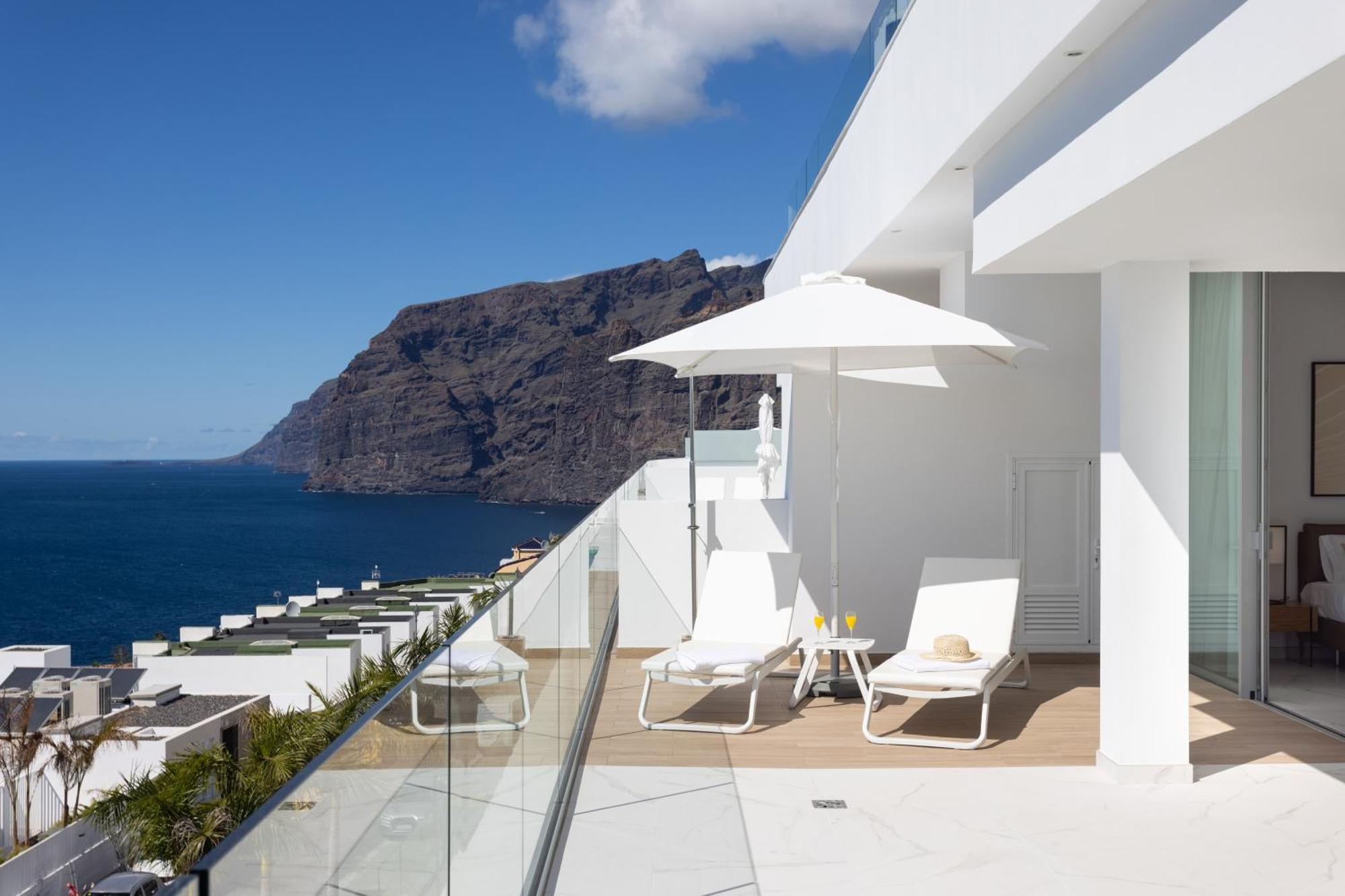 Crystal I Luxury Apartments By Enjoyahome Acantilado de los Gigantes Exteriér fotografie