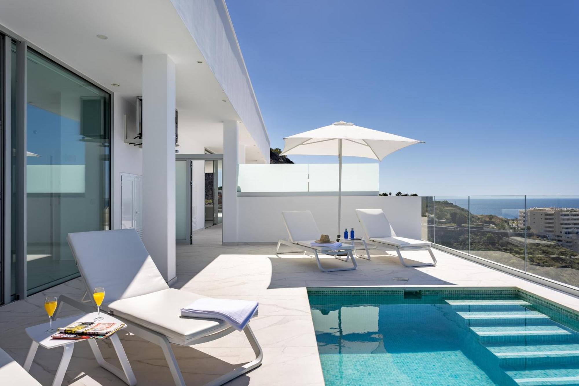 Crystal I Luxury Apartments By Enjoyahome Acantilado de los Gigantes Exteriér fotografie