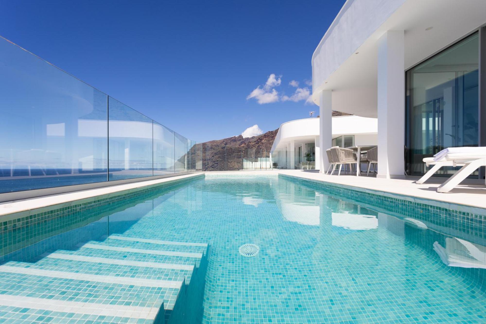 Crystal I Luxury Apartments By Enjoyahome Acantilado de los Gigantes Exteriér fotografie