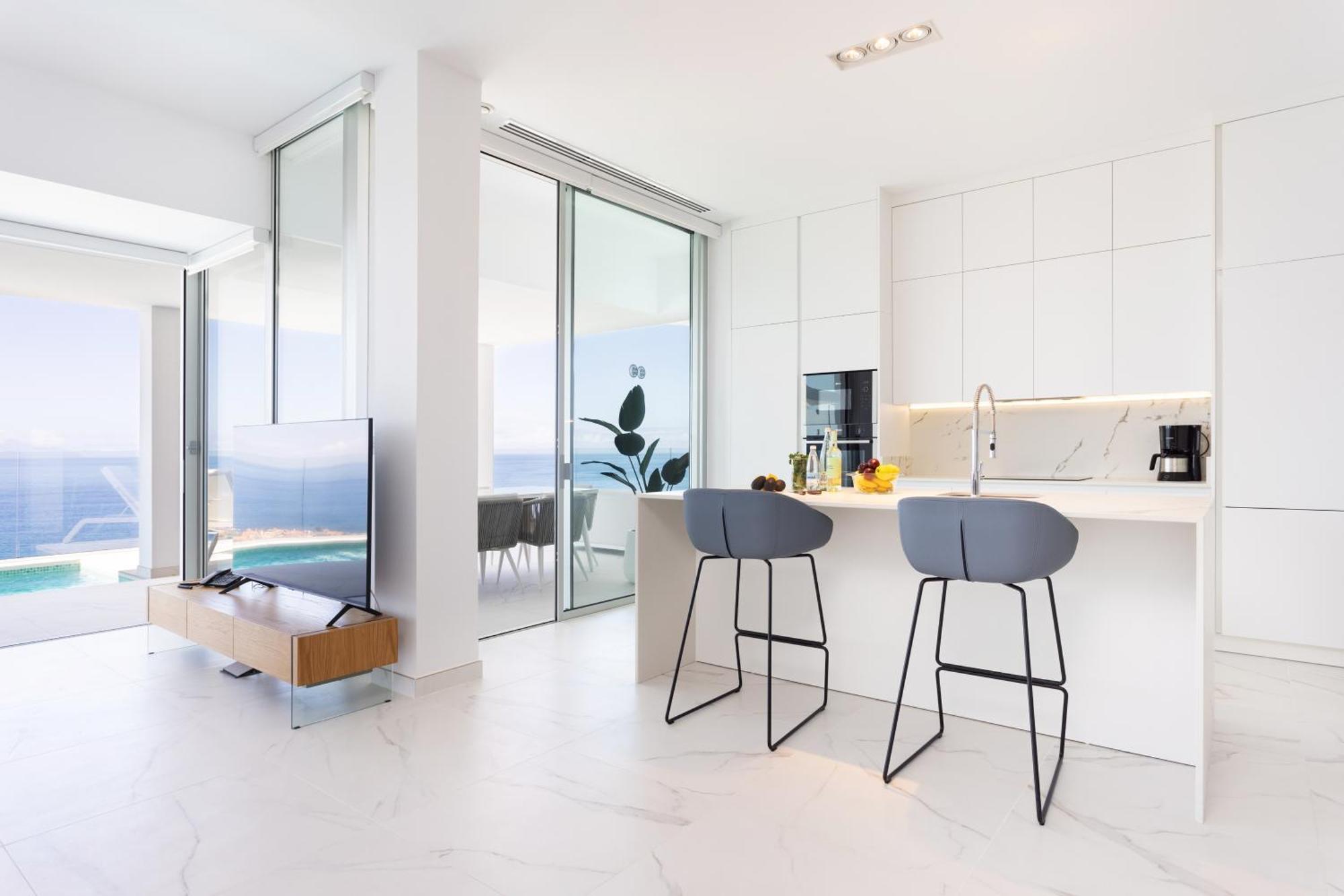 Crystal I Luxury Apartments By Enjoyahome Acantilado de los Gigantes Exteriér fotografie