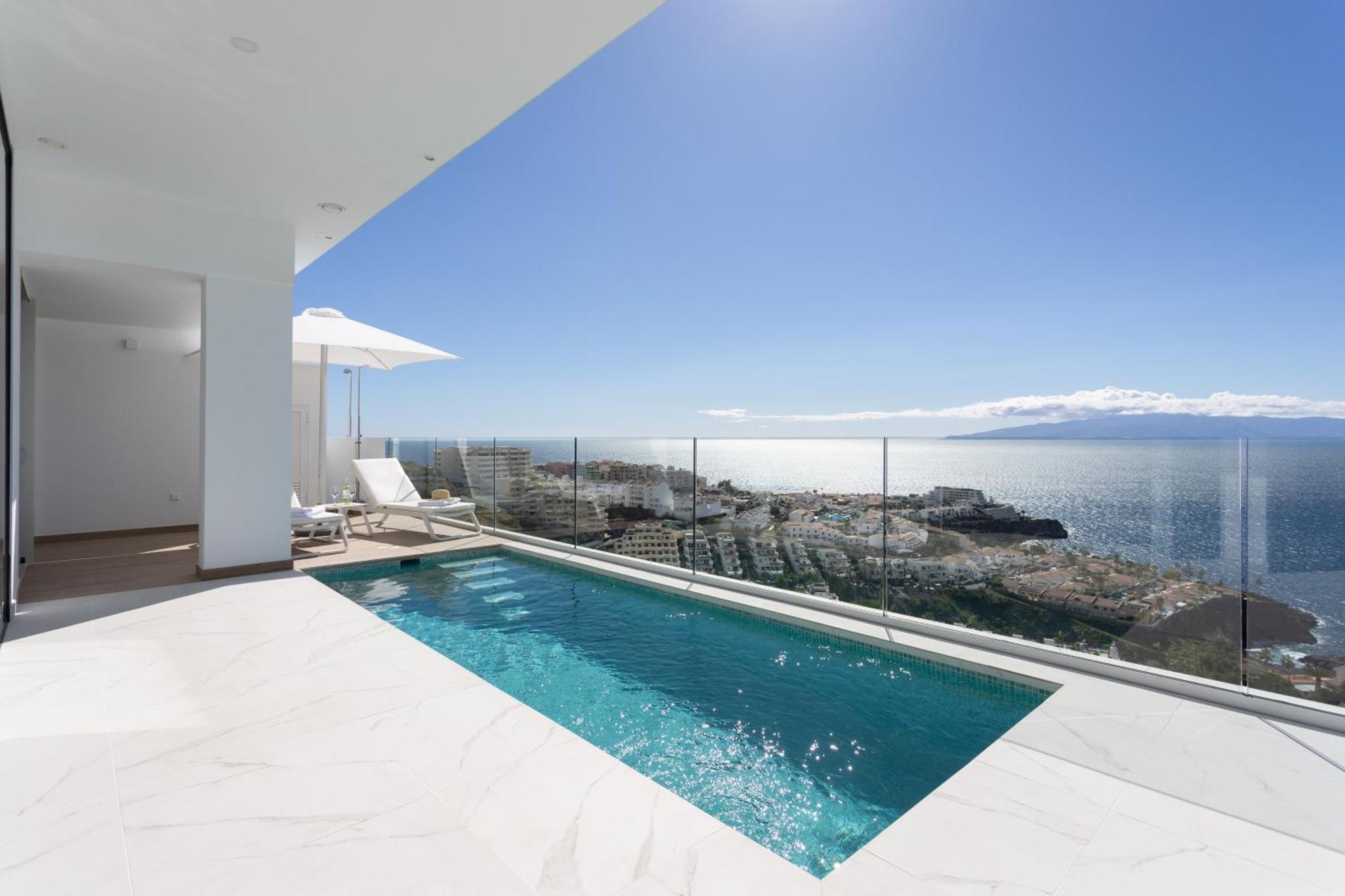 Crystal I Luxury Apartments By Enjoyahome Acantilado de los Gigantes Exteriér fotografie