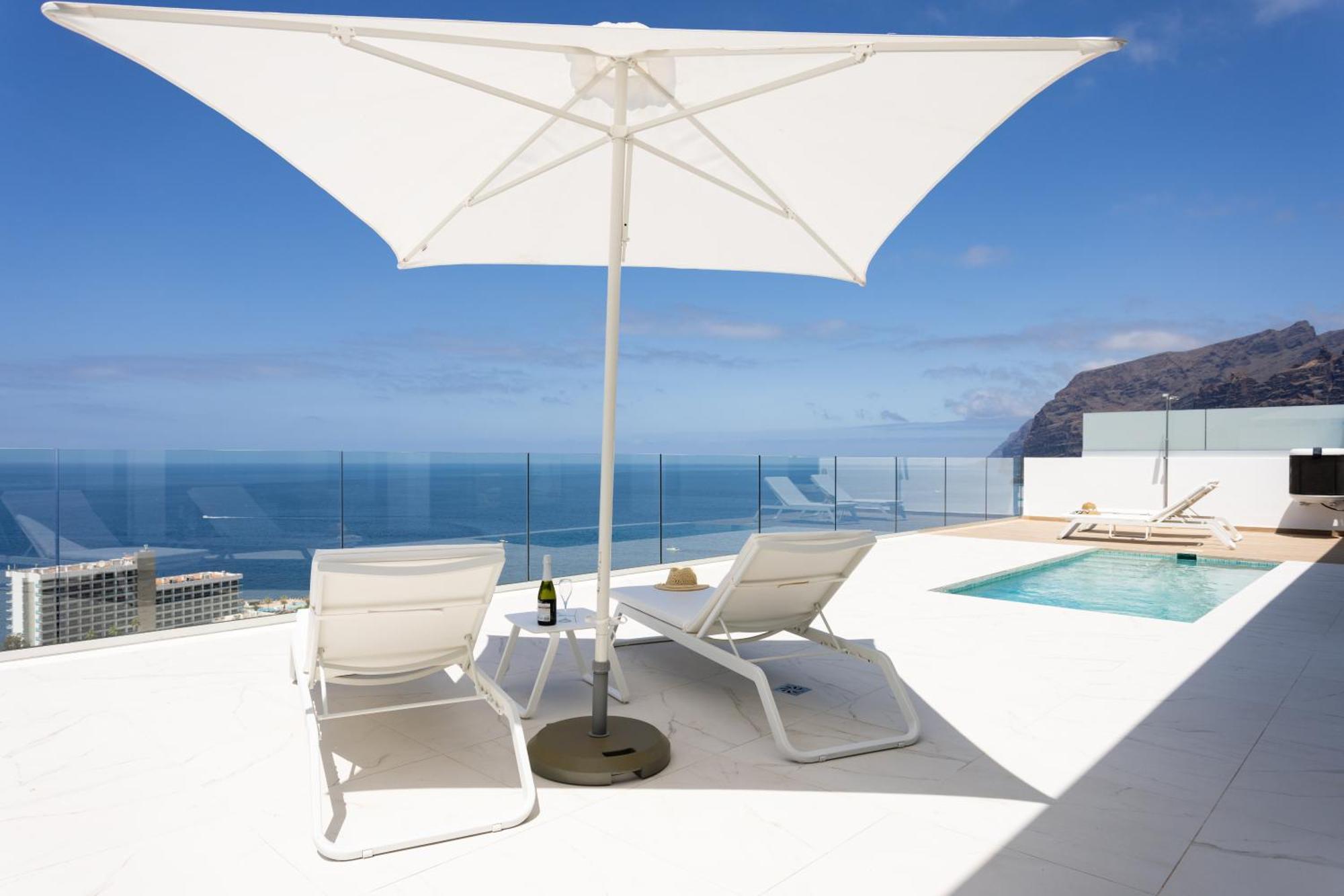 Crystal I Luxury Apartments By Enjoyahome Acantilado de los Gigantes Exteriér fotografie