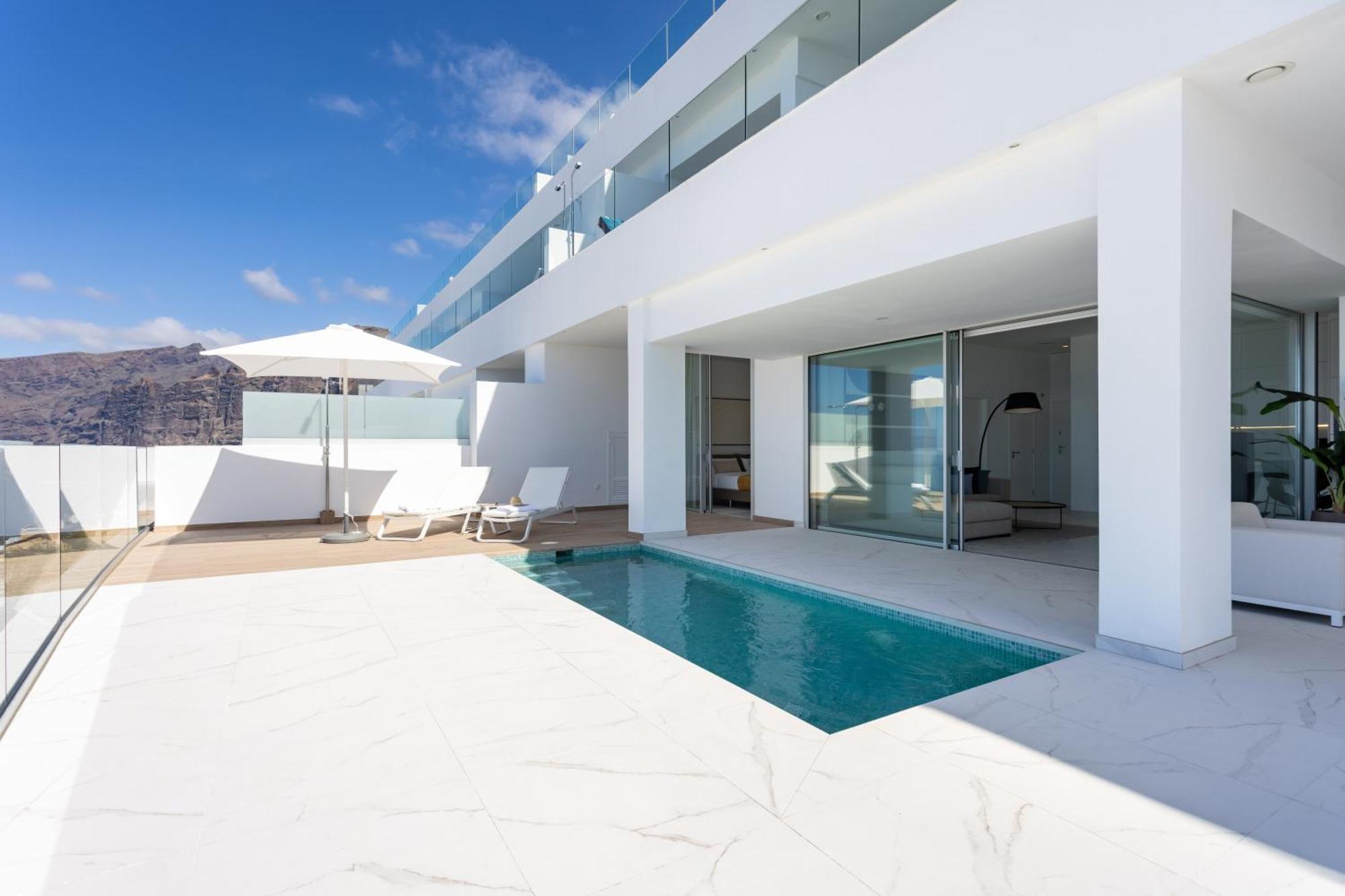 Crystal I Luxury Apartments By Enjoyahome Acantilado de los Gigantes Exteriér fotografie